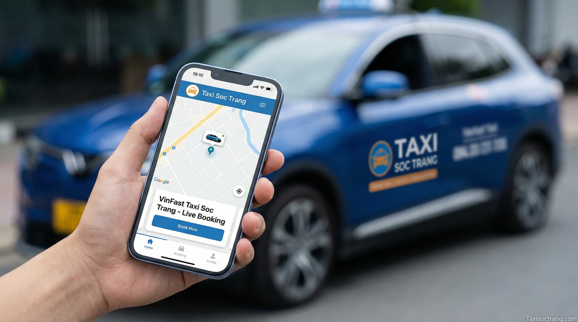 Hướng Dẫn Đặt Taxi Online Sóc Trăng - App, Website, Hotline 24/7